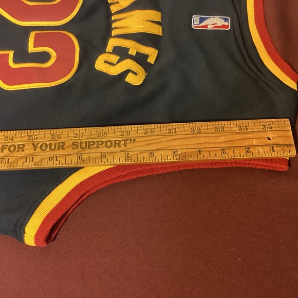 Adidas Cleveland Cavaliers LeBron James basketball Jersey mens size medium - Picture 7 of 9
